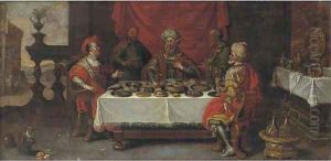 The Feast of King Midas by David Teniers I