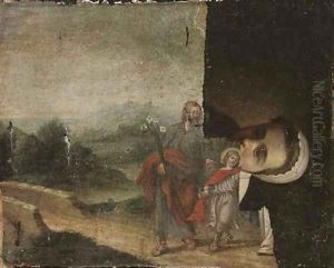 The Flight into Egypt by Hendrik van Balen