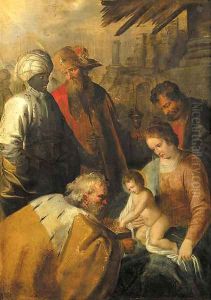 The Adoration of the Magi by Hendrik van Balen