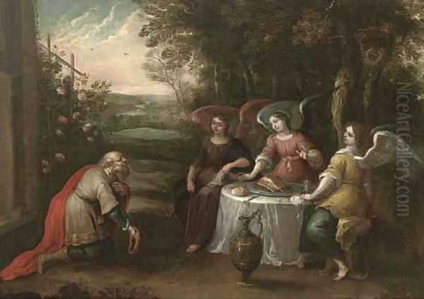 Abraham and the Three Angels - view 1