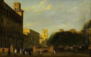 Vue D'une Ville Italienne