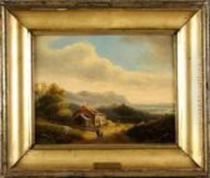 ''paesaggio Bretone'' by Guiseppe Canella