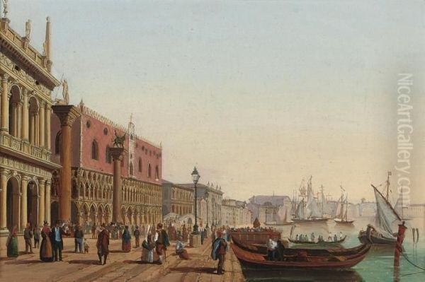 On The Molo, Venice - view 1