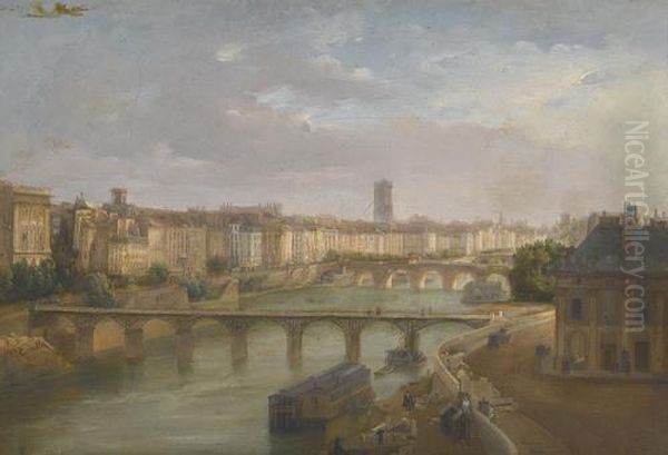 Partie An Der Seine In Paris. - view 1