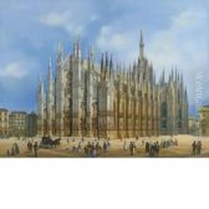 Il Duomo Di Milano by Guiseppe Canella