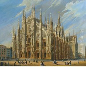 Il Duomo Di Milano by Guiseppe Canella