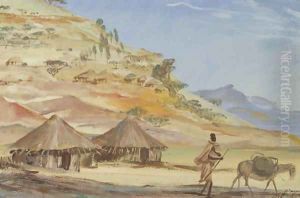 Etude des villages Ethiopiens, Abyssinie Etude des villages Ethiopiens, Abyssinie