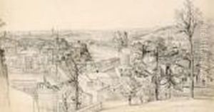 Veduta Di Verona Presa Dal Castel San Pietro by Guiseppe Canella