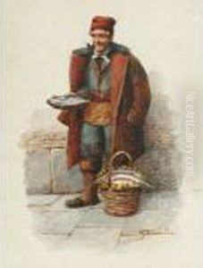 Vecchio Pescivendolo Chiogiotto by Guiseppe Canella