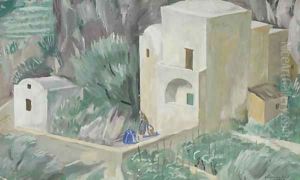 Etude pour des scenes de village a Capri
