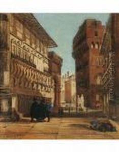 Firenze Dietro La Loggia Dei Lanzi