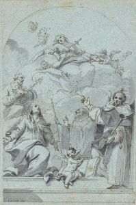L'apotheose De Sainte Therese by Guiseppe Canella