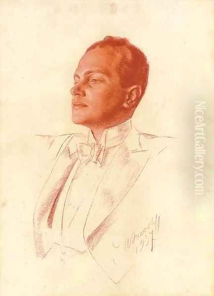 Portrait of Prokofiev - view 1