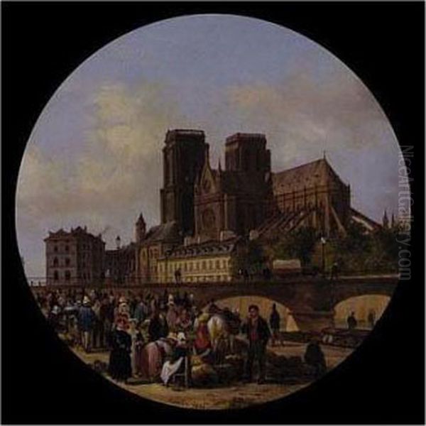 Paris, With A View Of Notre Dame - view 1