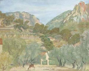 View of Cassis, France by Aleksandr Evgen'evich Iakovlev