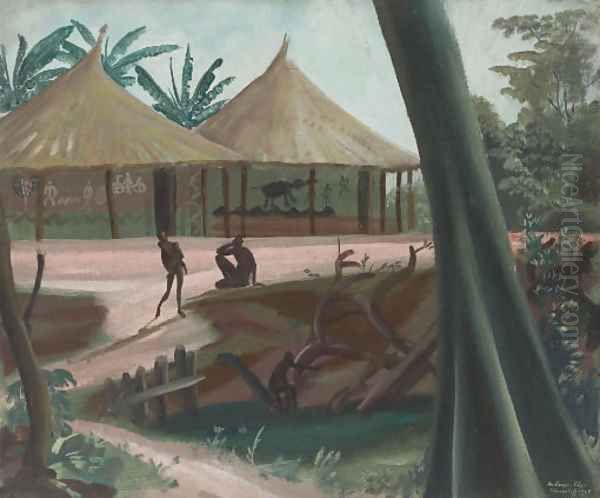 Etude de village d'Oubangui Chari - view 1