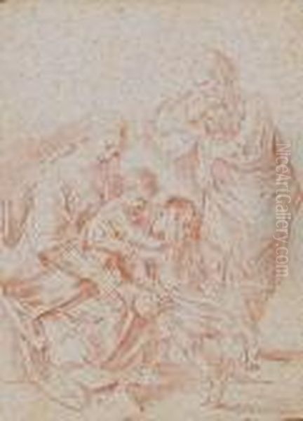 Holy Family With Saint John The Baptist - view 1