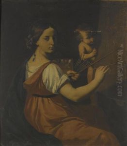 Allegoria Della Pittura by Simone Cantarini (Pesarese)