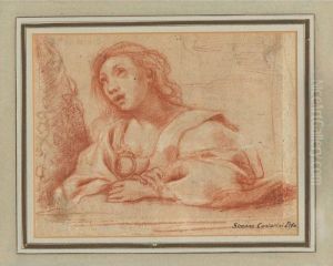 Young Woman Holding A Chalice Young Woman Holding A Chalice