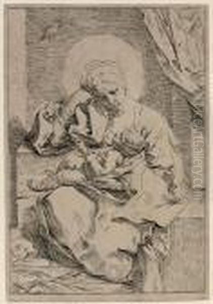 Madonna And Child With A Bird - view 1