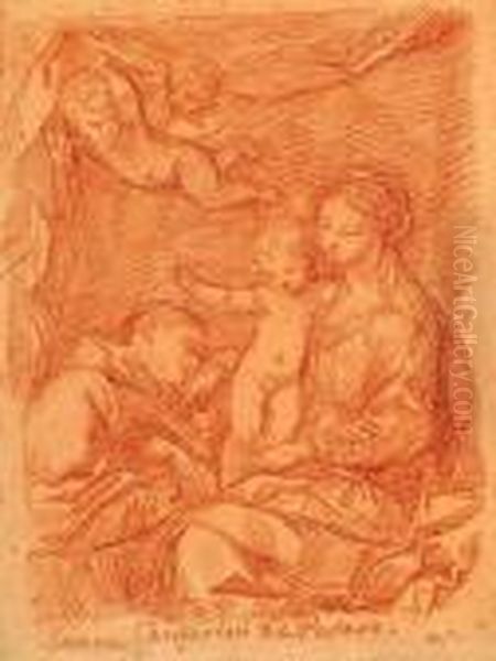 La Vierge Et L'enfant Avec Saint Antoine De Padoue - view 1
