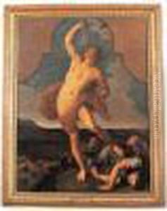 Samson Victorieux by Simone Cantarini (Pesarese)