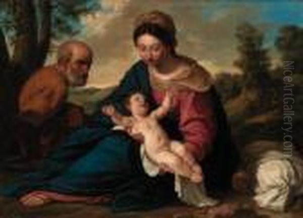 The Rest On The Flight Into Egypt - view 1