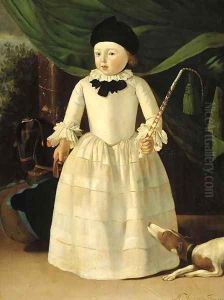 Portrait of Willem Borski (1765-1814) by Martinus Houtman I