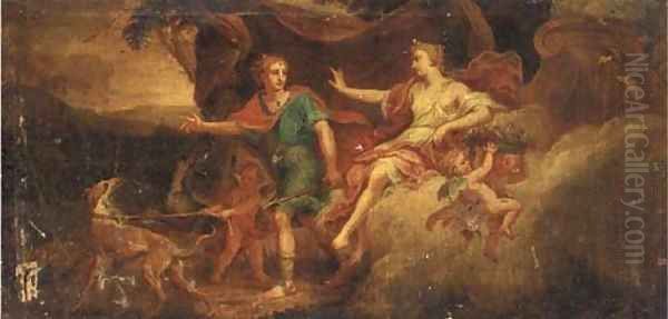 Venus and Adonis - view 1