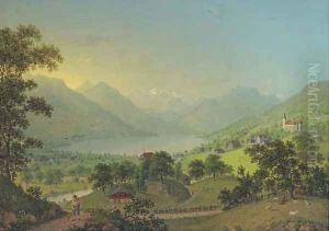 Sarnen im Canton Unterwalden by Johann Heinrich Bleuler I
