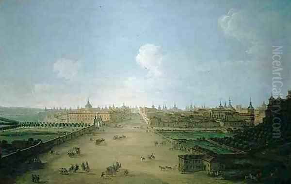 View of the Calle de Atocha Madrid - view 1