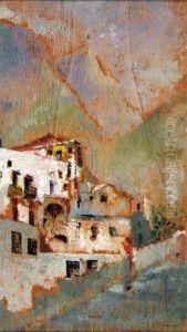 Paesaggio Con Case