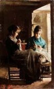 Intimita Domestica by Vincenzo Caprile