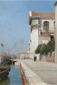 Scorcio Veneziano by Vincenzo Caprile