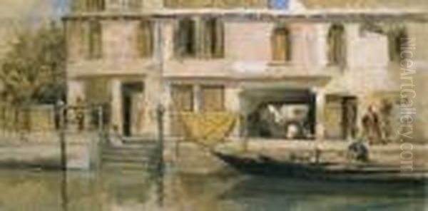 Venezia, Attracco Sul Canale - view 1
