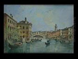 Venezianische Ansicht by Vincenzo Caprile