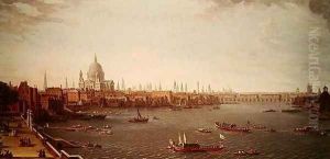 Somerset House by Antonio Joli