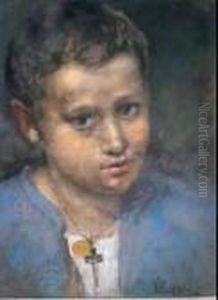 Volto Di Ragazzo by Vincenzo Caprile