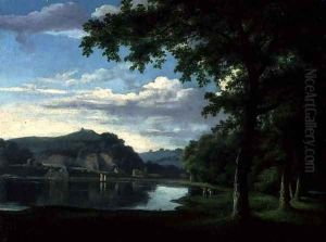 Landscape with View on the River Wye