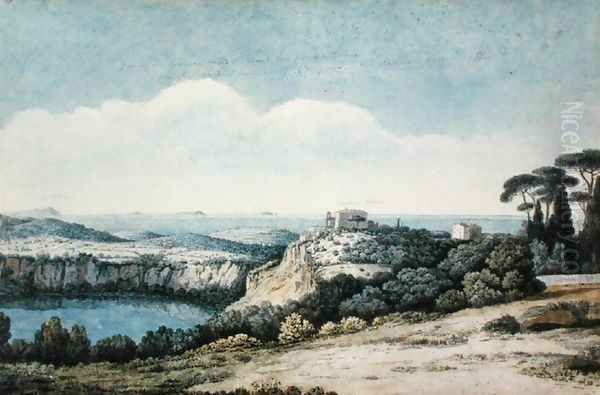 Lake Nemi and Genzano - view 1