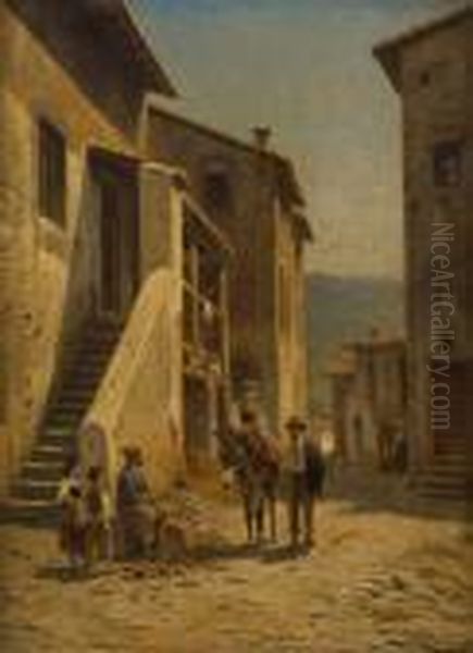 Rue A Froisinone En Italie - view 1
