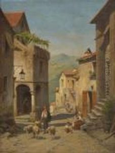 Rue A Froisinone Enitalie by Jacques Carabain