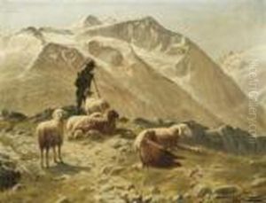 Berger A Engadin by Jacques Carabain