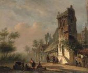 On The Edge Of A Town by Jacques Carabain
