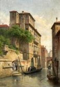 A View Of The Palazzo Soranzo-van Axel, Venice