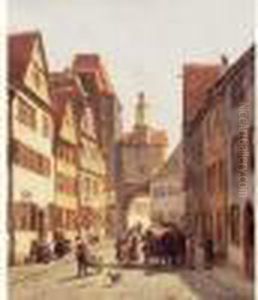La Ruelle Du Village, Le Matin La Ruelle Du Village, Le Matin