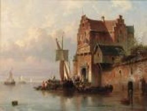 Unloading At The Customs House