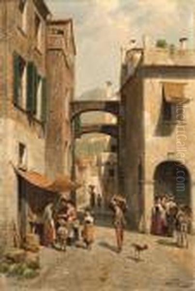 A Sunny Street Scene - view 1