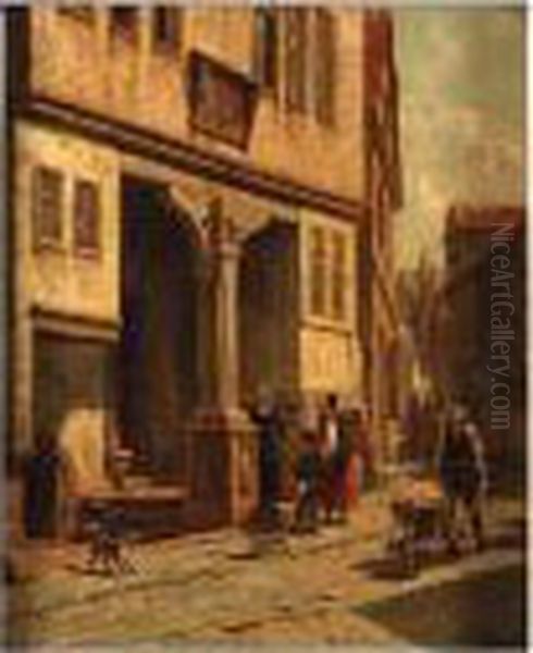The Entrance To The Jacobs Hospital At Malburg - view 1