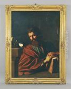 San Luca Evangelista by Caravaggio
